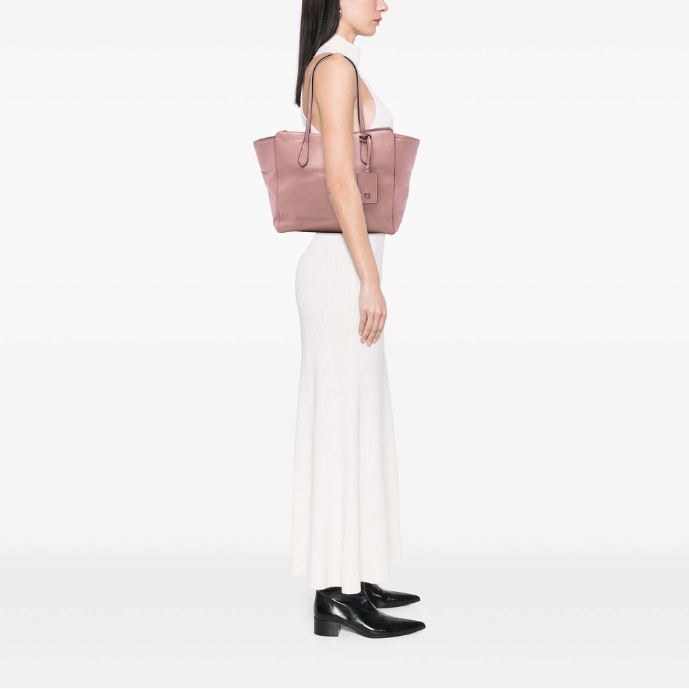 Pre-Loved Gucci Medium Leather Swing Tote - Picture 7 of 7